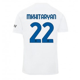 Inter Milan Henrikh Mkhitaryan #22 Borta Kläder 2023-24 Kortärmad
